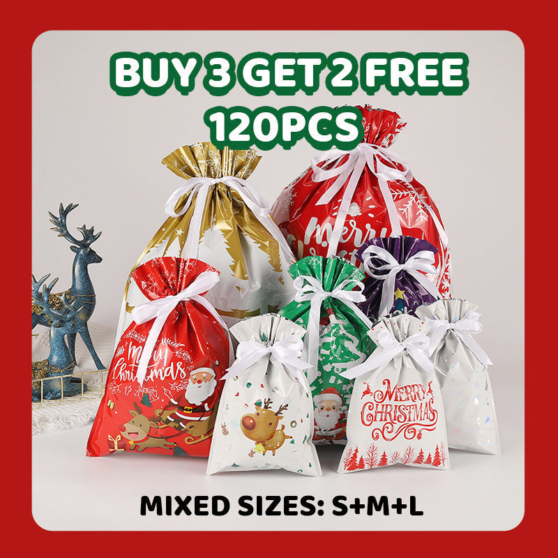 🎅🎁Christmas Gift Bag With Drawstring