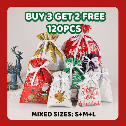 🎅🎁Christmas Gift Bag With Drawstring