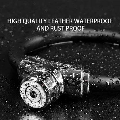 Portable Anti-Theft Ring-Shaped Steel Cable Lock for Bicycles