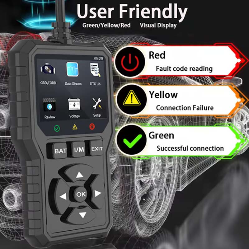 🚗50% OFF NOW!🎉Professional OBD2 Diagnostic Tool – Fast Analysis, Wide Compatibility & User-Friendly🔍📦