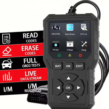 🚗50% OFF NOW!🎉Professional OBD2 Diagnostic Tool – Fast Analysis, Wide Compatibility & User-Friendly🔍📦