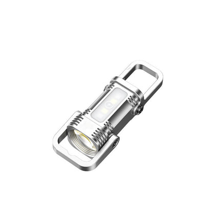 Multifunctional Mini Keychain Flashlight with Clip