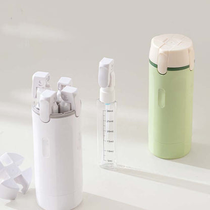 🎉4-in-1 Travel Dispenser Bottles – Leak-Proof, Refillable & TSA Approved