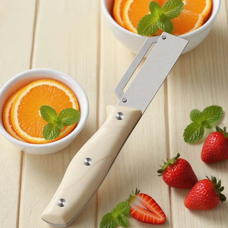 🔥HOT SALE 50%OFF🔥 Razor-Sharp Steel & Ergonomic Wood Handle for Effortless Peeling