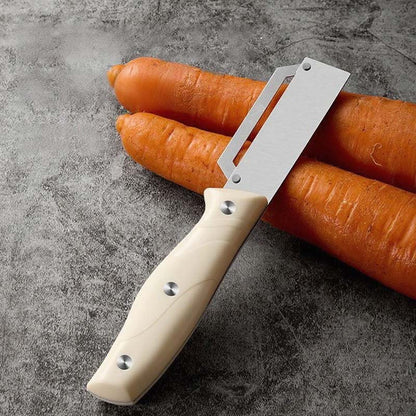 🔥HOT SALE 50%OFF🔥 Razor-Sharp Steel & Ergonomic Wood Handle for Effortless Peeling