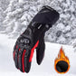 Warm motorcycle gloves