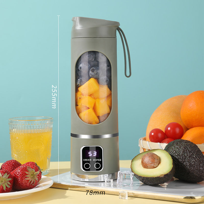🏆50% OFF🍹Portable Digital Multimode Juicer Blender✨LED Smart Display Leak-Proof For Travel & Office🎒