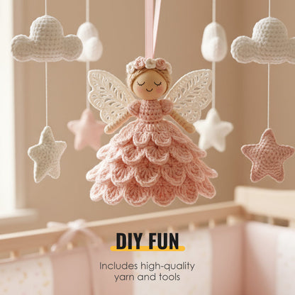 DIY Crochet Angel Ornament Kit for Beginners