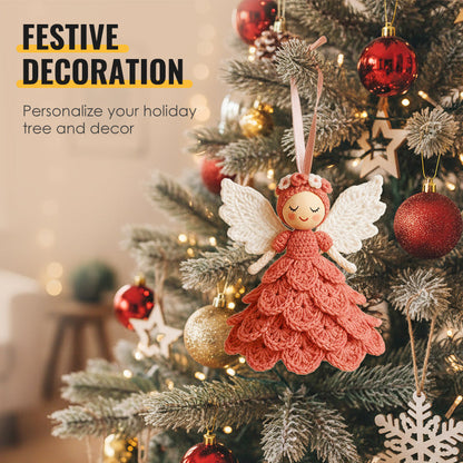 DIY Crochet Angel Ornament Kit for Beginners