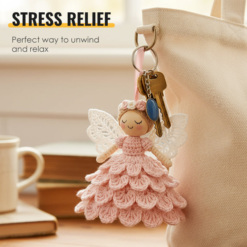 DIY Crochet Angel Ornament Kit for Beginners