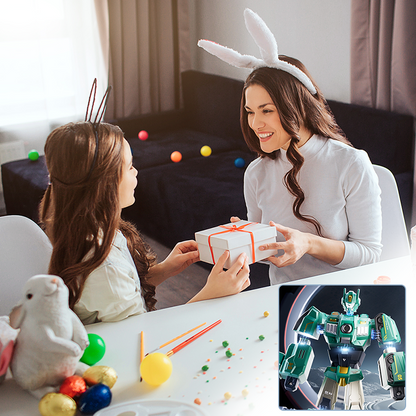 9 in 1 Magnetic Transforming Car & Robot Toy