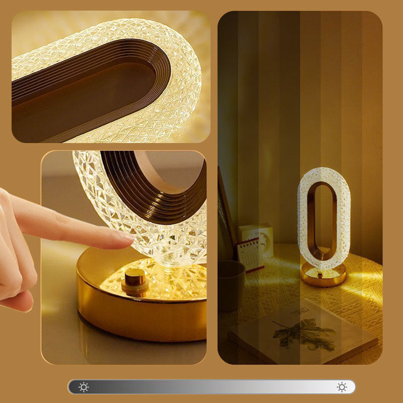 🎁2026 New Arrivals 50% OFF💥Rechargeable Luxury Crystal LED Night Light Lamp