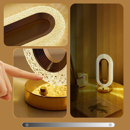 🎁2026 New Arrivals 50% OFF💥Rechargeable Luxury Crystal LED Night Light Lamp