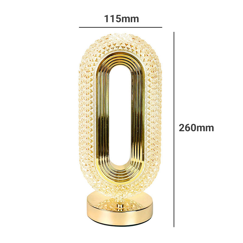 🎁2026 New Arrivals 50% OFF💥Rechargeable Luxury Crystal LED Night Light Lamp