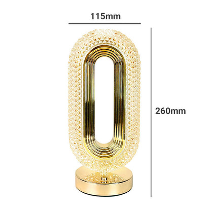 🎁2026 New Arrivals 50% OFF💥Rechargeable Luxury Crystal LED Night Light Lamp