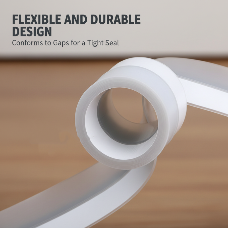 🌡️Self-Adhesive Weather Stripping – Wind-Proof, Insulates & Easy to Apply🏠