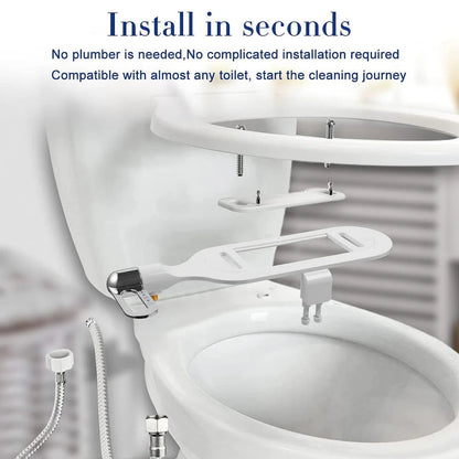 🚽 Hygiene Upgrade | Dual Nozzle Bidet Washer | Self-Cleaning & Easy Install 💦
