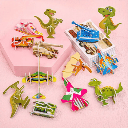🔥Last Day 50% OFF🔥Educational 3D Cartoon Puzzle🧩
