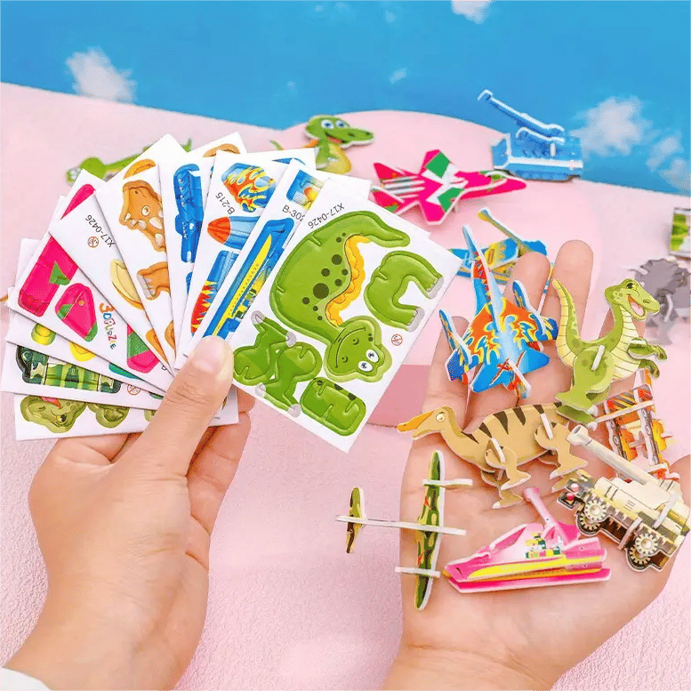 🔥Last Day 50% OFF🔥Educational 3D Cartoon Puzzle🧩