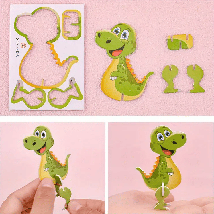 🔥Last Day 50% OFF🔥Educational 3D Cartoon Puzzle🧩