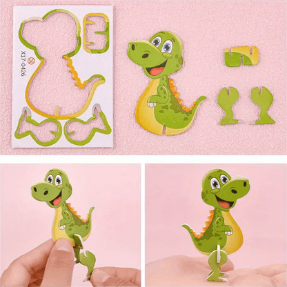 🔥Last Day 50% OFF🔥Educational 3D Cartoon Puzzle🧩