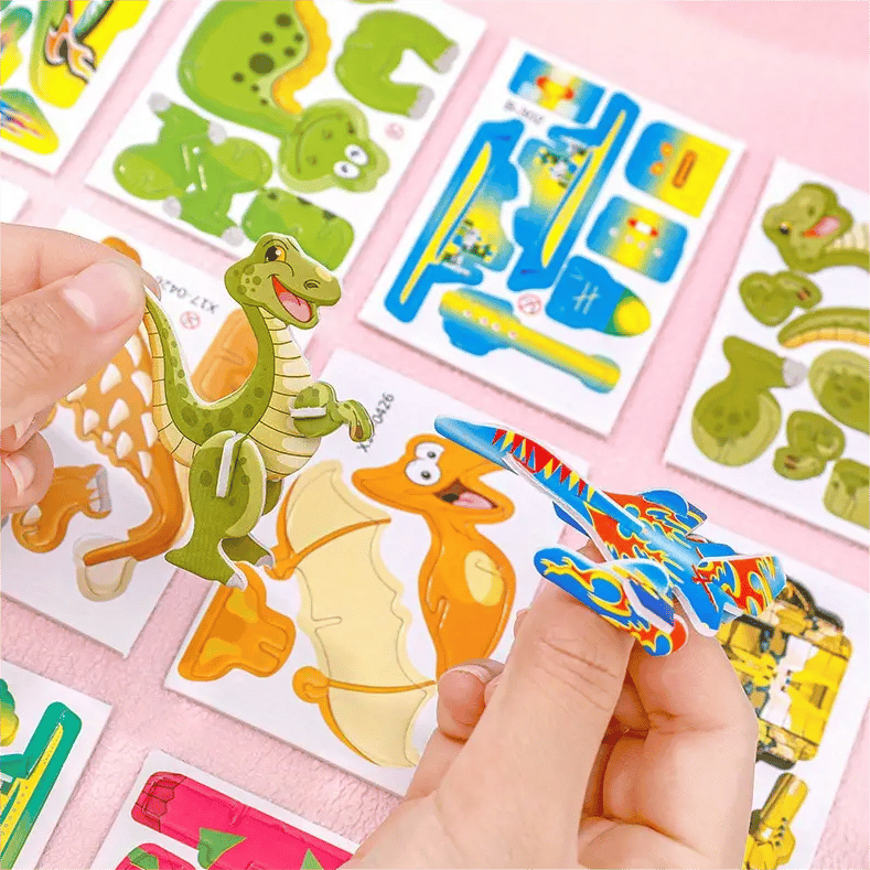 🔥Last Day 50% OFF🔥Educational 3D Cartoon Puzzle🧩