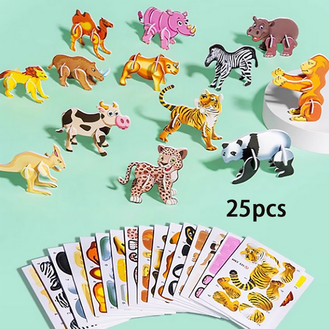 🔥Last Day 50% OFF🔥Educational 3D Cartoon Puzzle🧩
