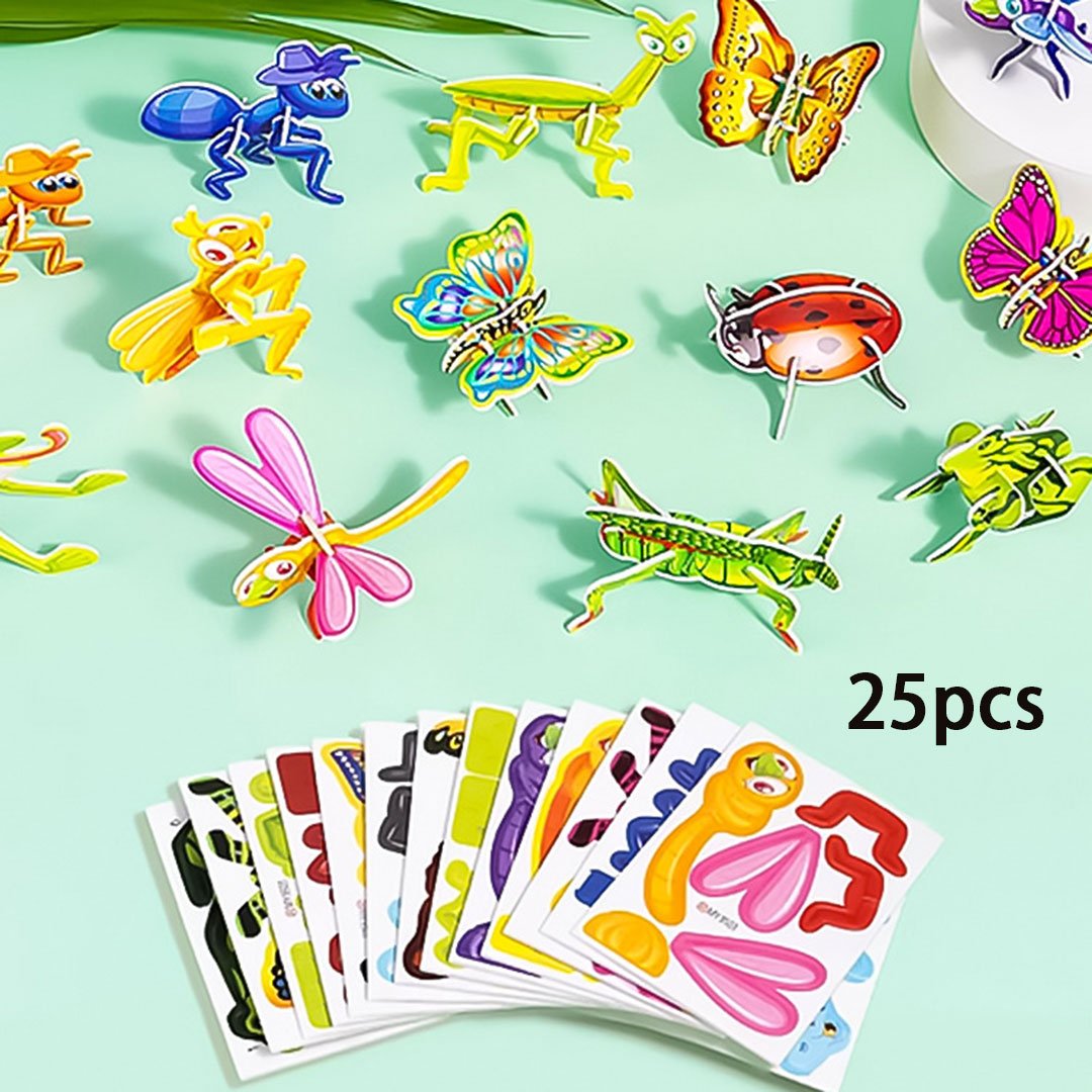🔥Last Day 50% OFF🔥Educational 3D Cartoon Puzzle🧩