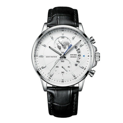 ⏳Time-Limited Special⏰Men's watch with globe motif in maritime style⌚️