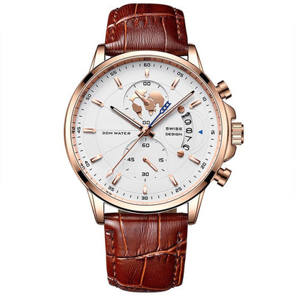 ⏳Time-Limited Special⏰Men's watch with globe motif in maritime style⌚️