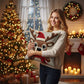 Festive Christmas Character Pillow Cover