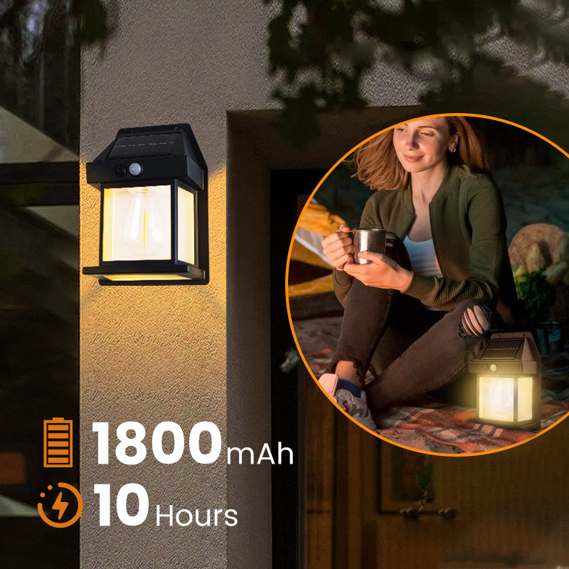 🎁Christmas Limited Discount⏳Motion Sensor Solar Tungsten Wall Light