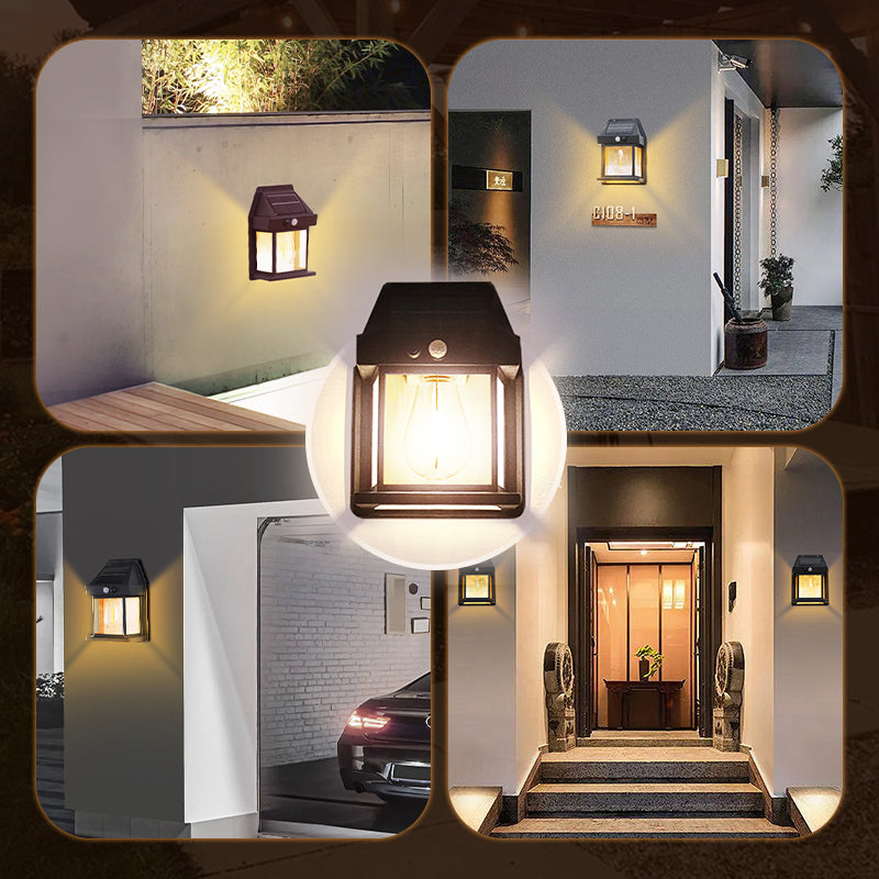 🎁Christmas Limited Discount⏳Motion Sensor Solar Tungsten Wall Light