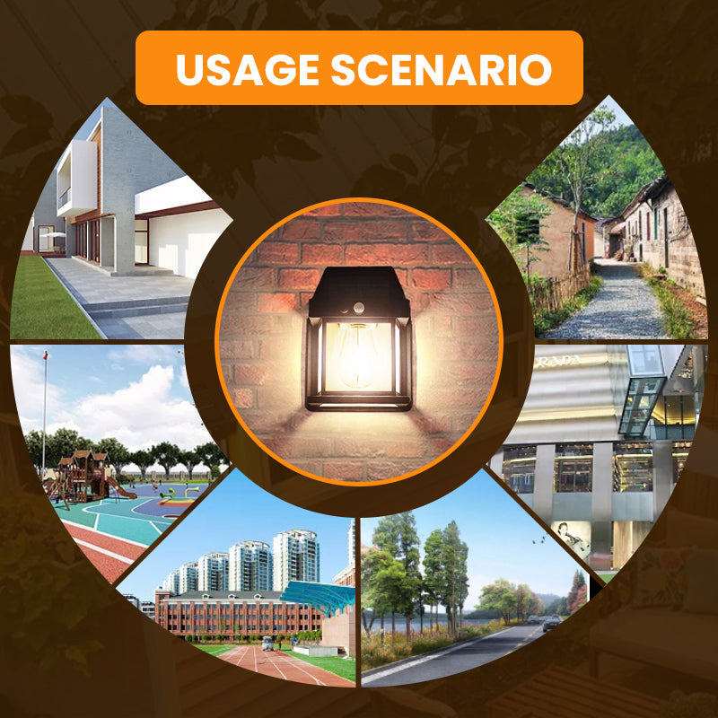 🎁Christmas Limited Discount⏳Motion Sensor Solar Tungsten Wall Light