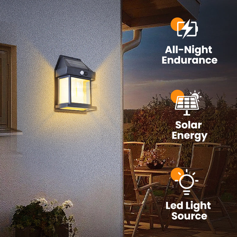 🎁Christmas Limited Discount⏳Motion Sensor Solar Tungsten Wall Light