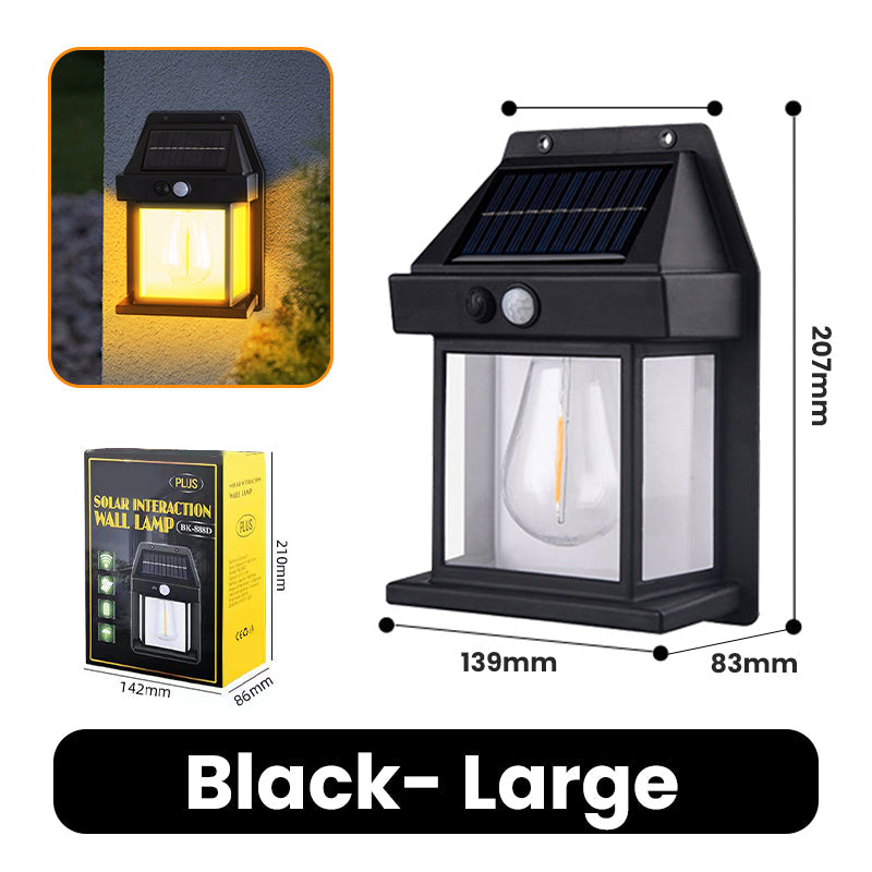 🎁Christmas Limited Discount⏳Motion Sensor Solar Tungsten Wall Light