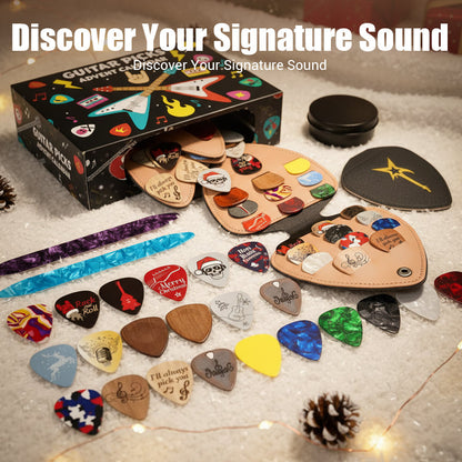 24-Day Christmas Guitar Picks Advent Calendar