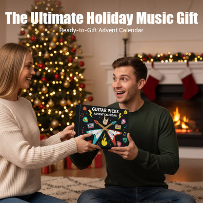 24-Day Christmas Guitar Picks Advent Calendar