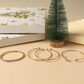 24-Grid Christmas Jewelry Set