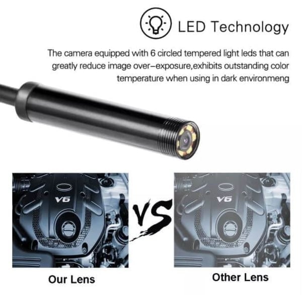 🔥Waterproof Endoscope (Universal Fit for All Devices)