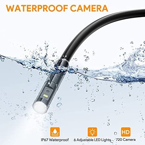 🔥Waterproof Endoscope (Universal Fit for All Devices)