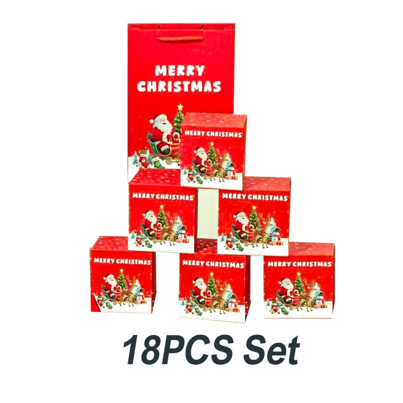 Unique Folding Bouncing Christmas Gift Box