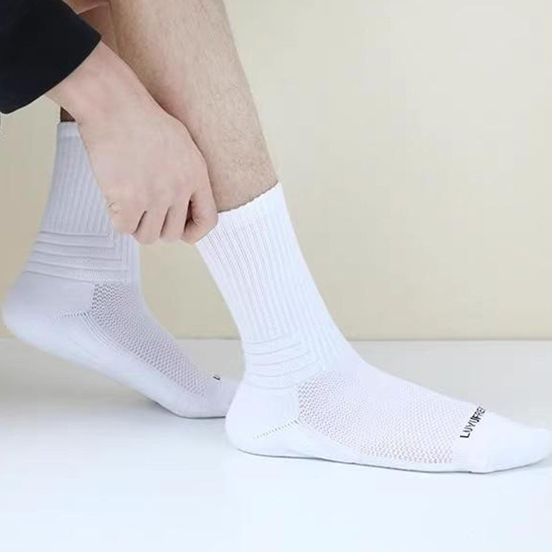 🔥Hot Sale 50% OFF🔥Men's Cushioned Breathable Athletic Socks