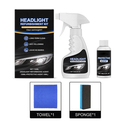 🚗Headlight Restorer🔧Renews old lights to ‘Brand New’ in just 2 mins with astonishing, long-lasting brilliance for safer nights🚘