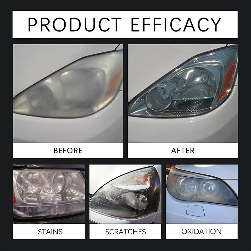 🚗Headlight Restorer🔧Renews old lights to ‘Brand New’ in just 2 mins with astonishing, long-lasting brilliance for safer nights🚘