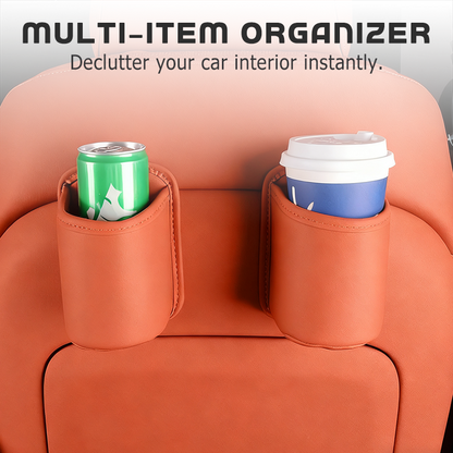 🚗 50% OFF! Leather Car Door Cup Holder – Wide‑mouth opening, easy reach for drinks & phone. Clip‑on secure fit. PU leather, tough & stylish. 🛡️✨
