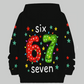 Kids' "67" Graphic Christmas Pullover Hoodies