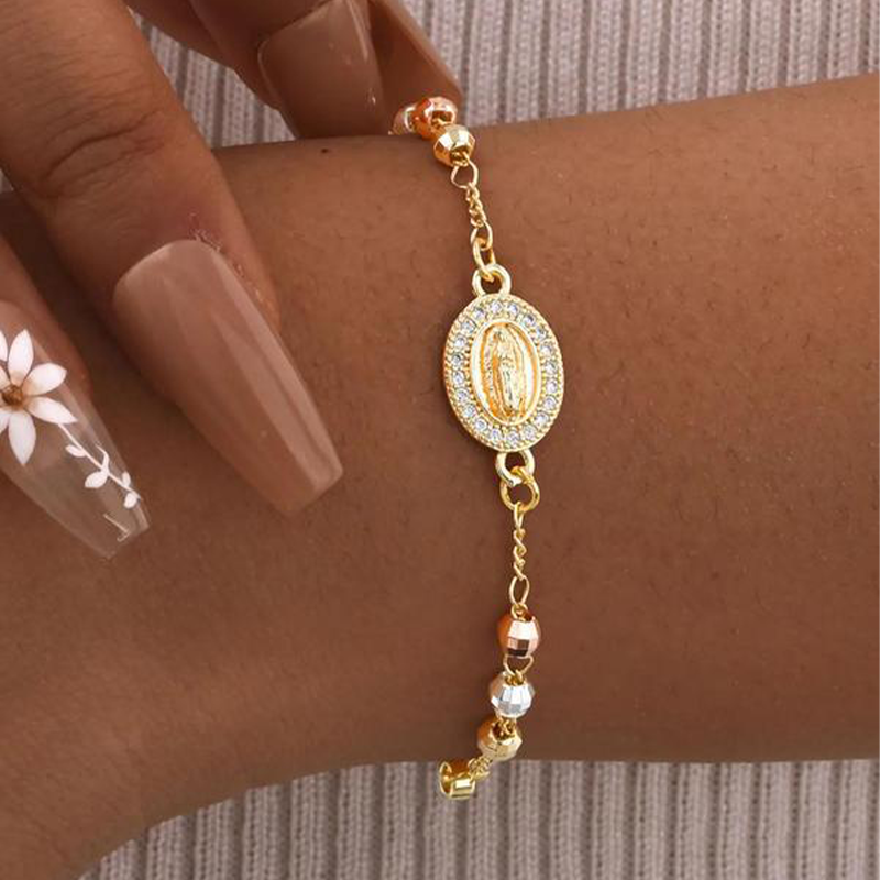 ✝️Hot Sale✨Elegant Rhinestone Cross Bracelet