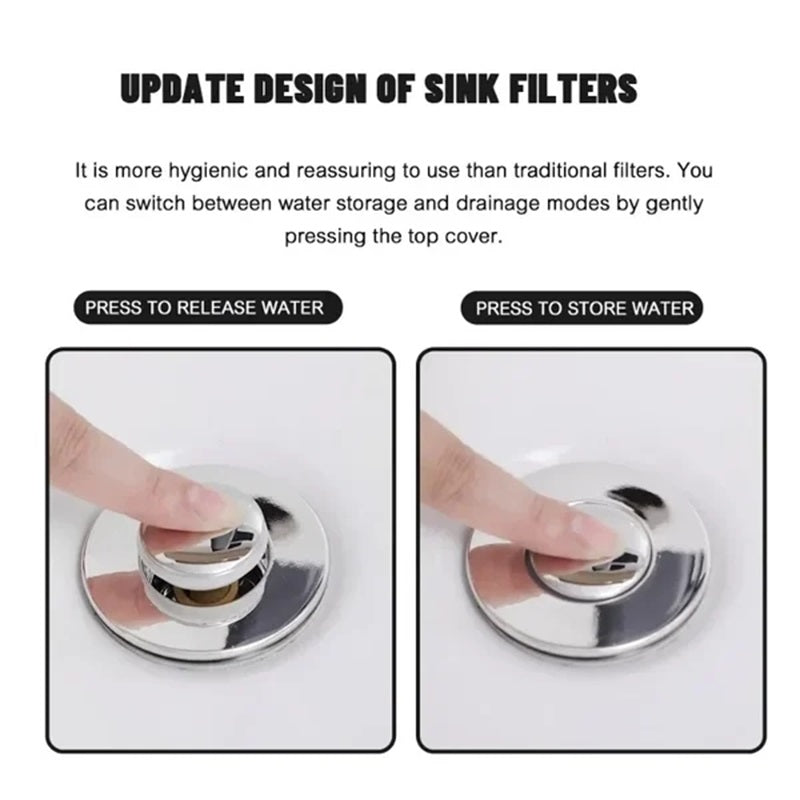⏳🔥LIMITED-TIME 50% OFF! ⏰ BUY 1 GET 1 FREE !! 🔥 Stainless Steel Floor Drain Filter – Stop Hair Clogs Before They Start 💧