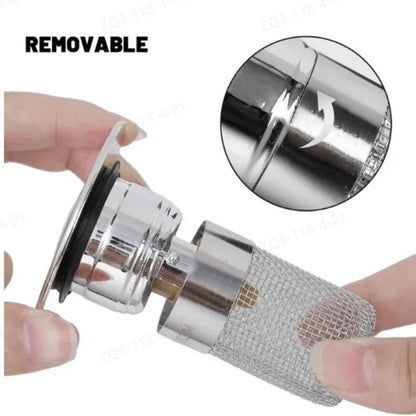 ⏳🔥LIMITED-TIME 50% OFF! ⏰ BUY 1 GET 1 FREE !! 🔥 Stainless Steel Floor Drain Filter – Stop Hair Clogs Before They Start 💧